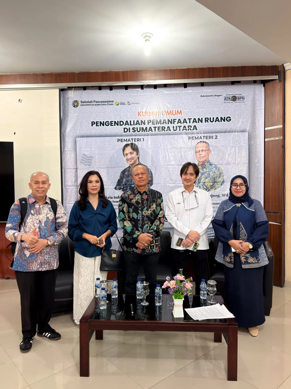 Kuliah Umum Sekolah Pascasarjana USU, Dosen Teknik Pertambangan Dr.Ir. Munir Tanjung, M.M Soroti Problematika Tata Ruang dan Batas Administrasi di Indonesia